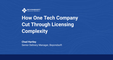 How One Tech Company Cut Through Licensing Complexity?