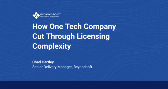 How One Tech Company Cut Through Licensing Complexity?
