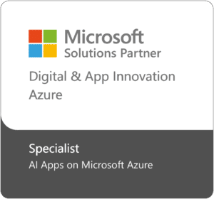Build AI Apps?on Azure Microsoft Specialization badge